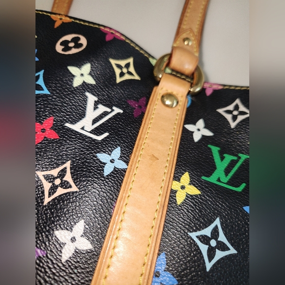 COA! Louis Vuitton Monogram Multicolor Murakami  Aurelia MM - Picture 10 of 16
